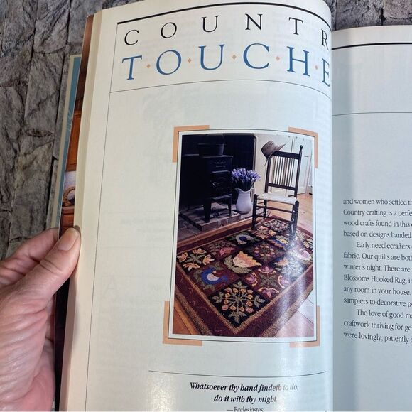 Make It Country by Family Circle Hardcover First Edition 1st Printing 1989 - Picture 11 of 13